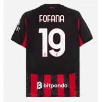 AC Milan Youssouf Fofana #19 Replika Hemmatröja 2025-26 Kortärmad